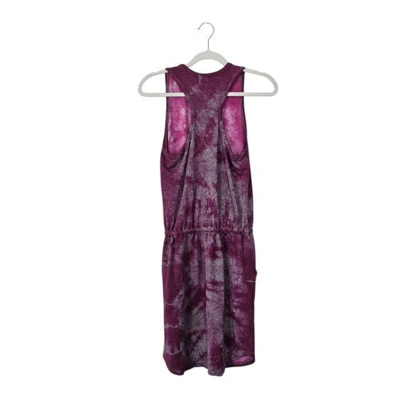 Sundry for Evereve The Weekender Dress Racerback Berry Tie Dye Size 0 - Picture 3 of 8